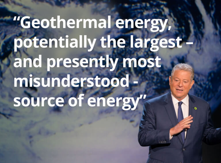 Notizie geotermiche da Al Gore